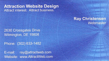 Attraction web designer in delaware