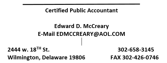 Edward McCreary, CPA